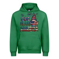 Emerald god bless america Urban Hoodie - NancyCooperArtShop