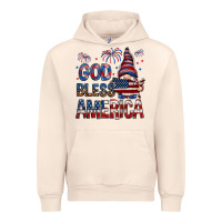 Sandshell god bless america Urban Hoodie - NancyCooperArtShop