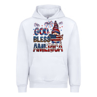 White god bless america Urban Hoodie - NancyCooperArtShop