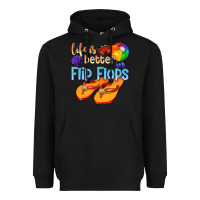 Life Is Better In Flip Flops Heavyweight Hoodie | Teevron