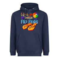 Navy life is better in flip flops Heavyweight Hoodie - texasbilliewilder
