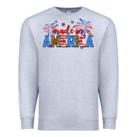 Heather Grey Made in America Premium Sweatshirt - Neo Western