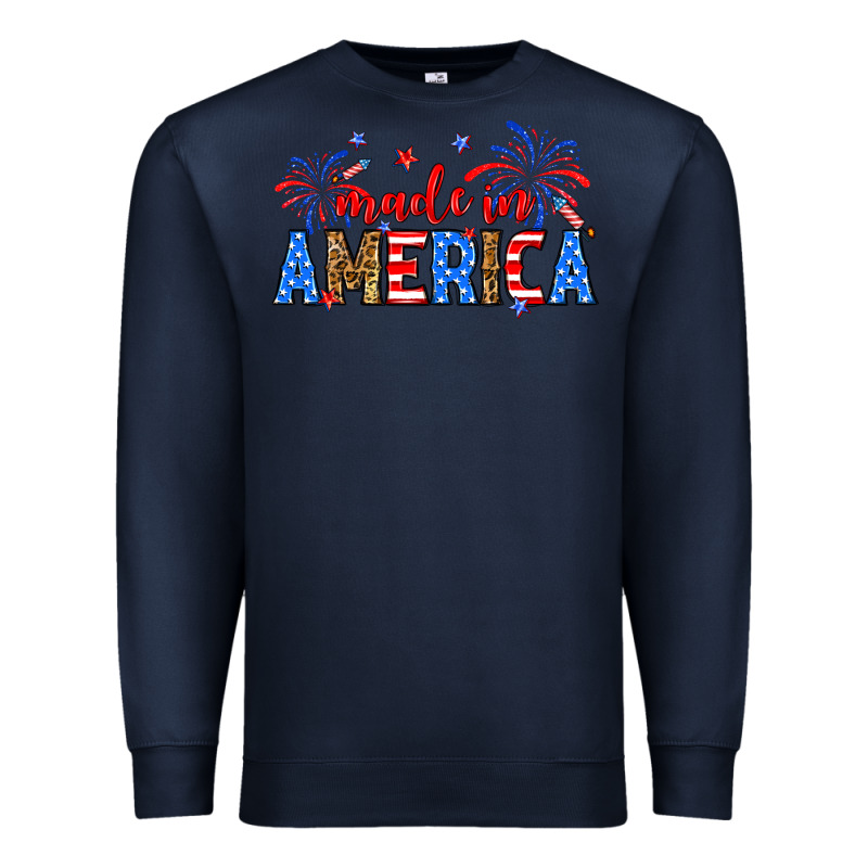 Made In America Premium Sweatshirt by Neo Western | Teevron