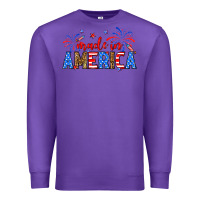 Purple Made in America Premium Sweatshirt - Neo Western