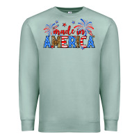 Seafoam Made in America Premium Sweatshirt - Neo Western