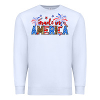White Made in America Premium Sweatshirt - Neo Western