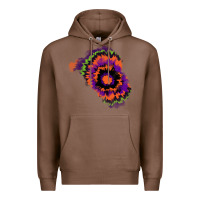 Chestnut tie dye patch Premium Hoodie - RanaPortraitStore