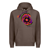 Coffee tie dye patch Premium Hoodie - RanaPortraitStore