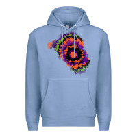 Colony Blue tie dye patch Premium Hoodie - RanaPortraitStore