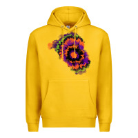 Lemon tie dye patch Premium Hoodie - RanaPortraitStore