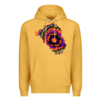 Mustard tie dye patch Premium Hoodie - RanaPortraitStore