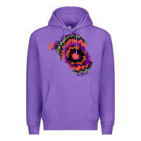 Purple tie dye patch Premium Hoodie - RanaPortraitStore