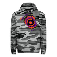 Slate Camo tie dye patch Premium Hoodie - RanaPortraitStore