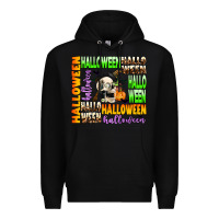 Black halloween Premium Hoodie - AdoDesignShop