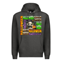 Charcoal Heather halloween Premium Hoodie - AdoDesignShop