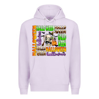 Lilac halloween Premium Hoodie - AdoDesignShop