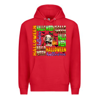 Red halloween Premium Hoodie - AdoDesignShop