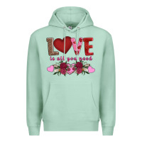 Seafoam love is all you need Premium Hoodie - AdoDesignShop