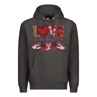 Smoke love is all you need Premium Hoodie - AdoDesignShop