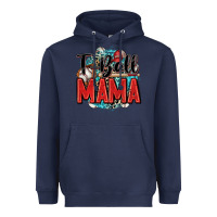 Navy t ball mama Heavyweight Hoodie - Zillion Design Studio