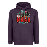 Plum t ball mama Heavyweight Hoodie - Zillion Design Studio