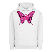 Pigment Lunar Rock pink ribbon breast cancer butterfly Urban Hoodie - Jasminsmagicworld