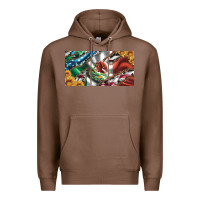 Chestnut usa flag and mexico flag with sunflower and cowhide  license plate Premium Hoodie - Artiststas