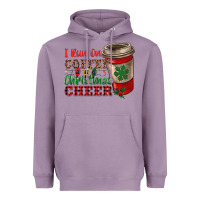 Lavender i run on coffee and christmas cheer Heavyweight Hoodie - RanaPortraitStore