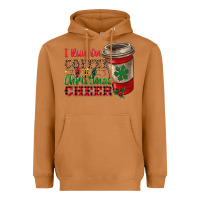 Meerkat i run on coffee and christmas cheer Heavyweight Hoodie - RanaPortraitStore
