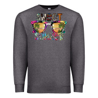 Charcoal Heather sweet summer Premium Sweatshirt - SublimationCraftShop