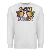 Oatmeal Heather sweet summer Premium Sweatshirt - SublimationCraftShop