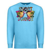 Ocean Blue sweet summer Premium Sweatshirt - SublimationCraftShop