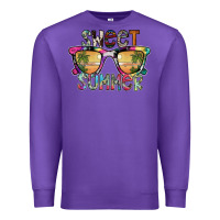 Purple sweet summer Premium Sweatshirt - SublimationCraftShop