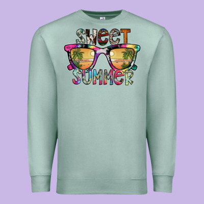 Sweet Summer Premium Sweatshirt Designed By Sublimationcraftshop