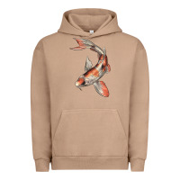 Pigment Burro Koi Fish Urban Hoodie - LillyAllenDesigns