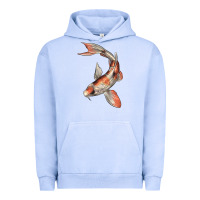 Pigment Grape Ice Koi Fish Urban Hoodie - LillyAllenDesigns