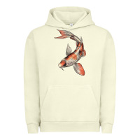 Pigment Pistachio Koi Fish Urban Hoodie - LillyAllenDesigns