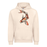 Sandshell Koi Fish Urban Hoodie - LillyAllenDesigns