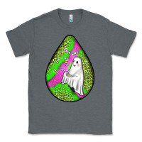 Charcoal Heather halloween ghost teardrop Classic Tee - BundleAndBundleShop