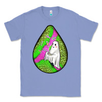 Colony Blue halloween ghost teardrop Classic Tee - BundleAndBundleShop