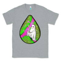 Heather Grey halloween ghost teardrop Classic Tee - BundleAndBundleShop