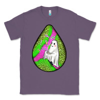 Lavender halloween ghost teardrop Classic Tee - BundleAndBundleShop