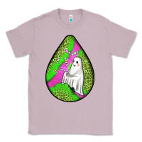 Lilac halloween ghost teardrop Classic Tee - BundleAndBundleShop