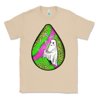Mushroom halloween ghost teardrop Classic Tee - BundleAndBundleShop