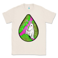 Natural halloween ghost teardrop Classic Tee - BundleAndBundleShop