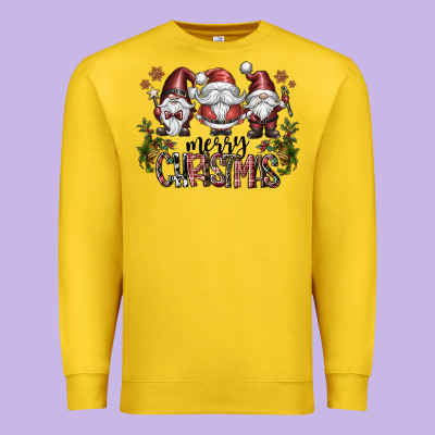 Merry Christmas Premium Sweatshirt Designed By Cowhidedigitalart