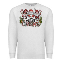 Oatmeal Heather merry christmas Premium Sweatshirt - CowhideDigitalArt