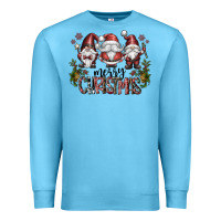Ocean Blue merry christmas Premium Sweatshirt - CowhideDigitalArt