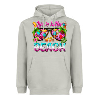 Moon Dust life is better at the beach Heavyweight Hoodie - texasbilliewilder