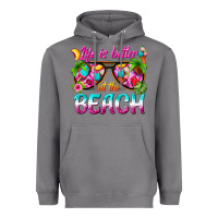 Storm life is better at the beach Heavyweight Hoodie - texasbilliewilder